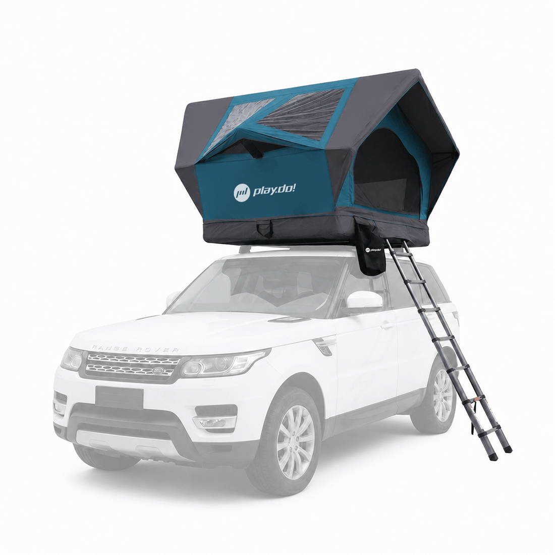 Play.do! Osprey inflatable roof top tent with extended awning